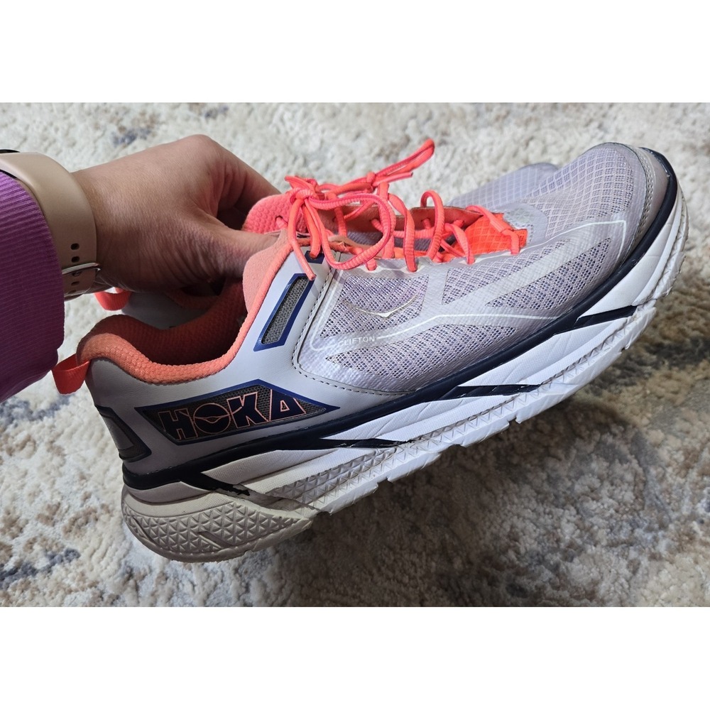 Hoka One One W Clifton Women's Size 11 Lavender Running Shoes 20609 031